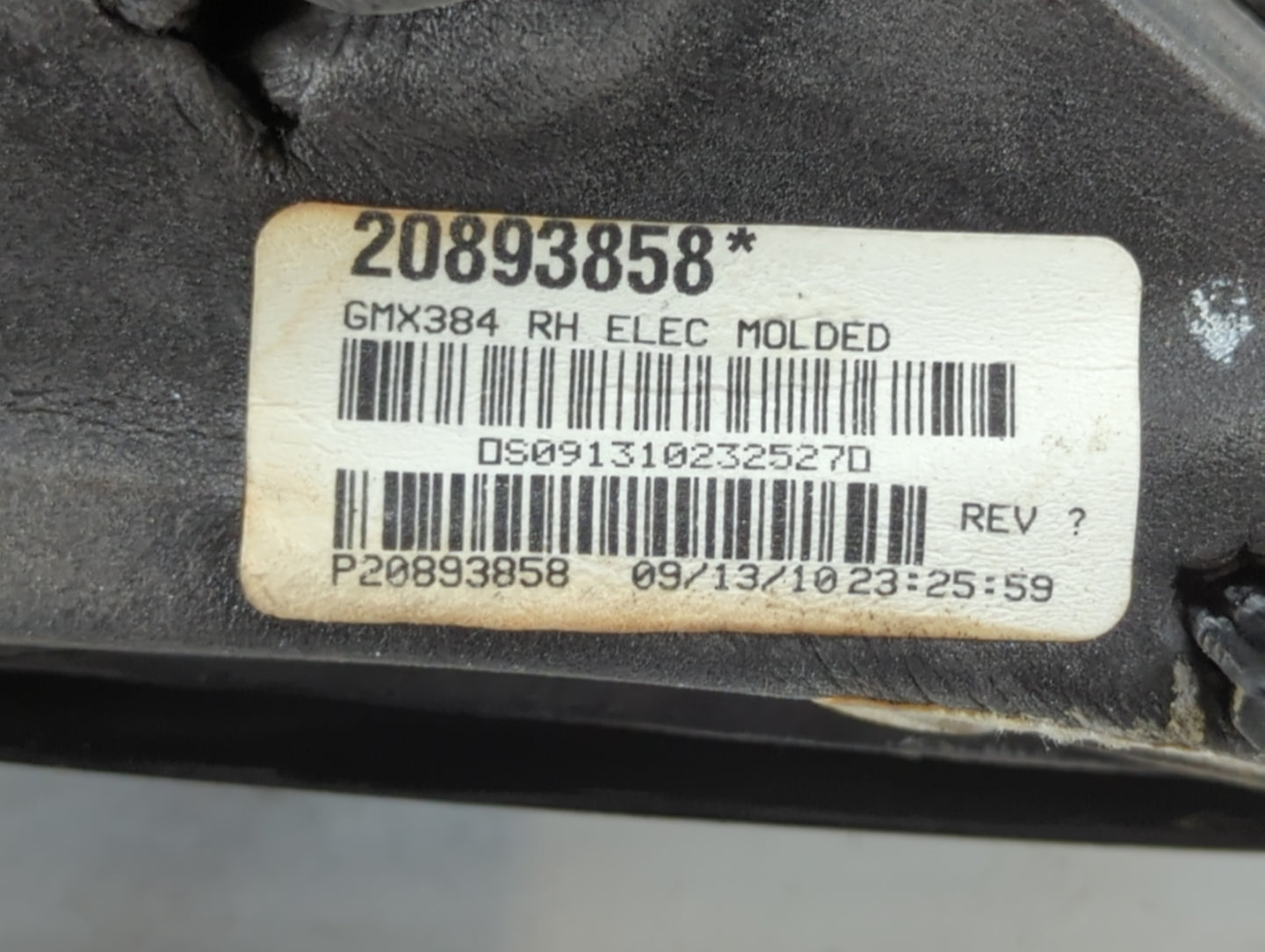 2008-2012 Chevrolet Malibu Passenger Side View Mirror - Right Door Mirror OEM Used - Oemusedautoparts1.com