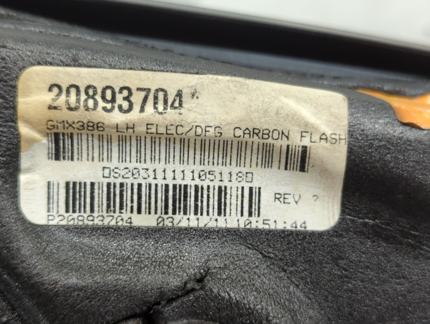 2011-2012 Chevrolet Malibu Driver Side View Mirror - Left Door Mirror OEM Used - Oemusedautoparts1.com