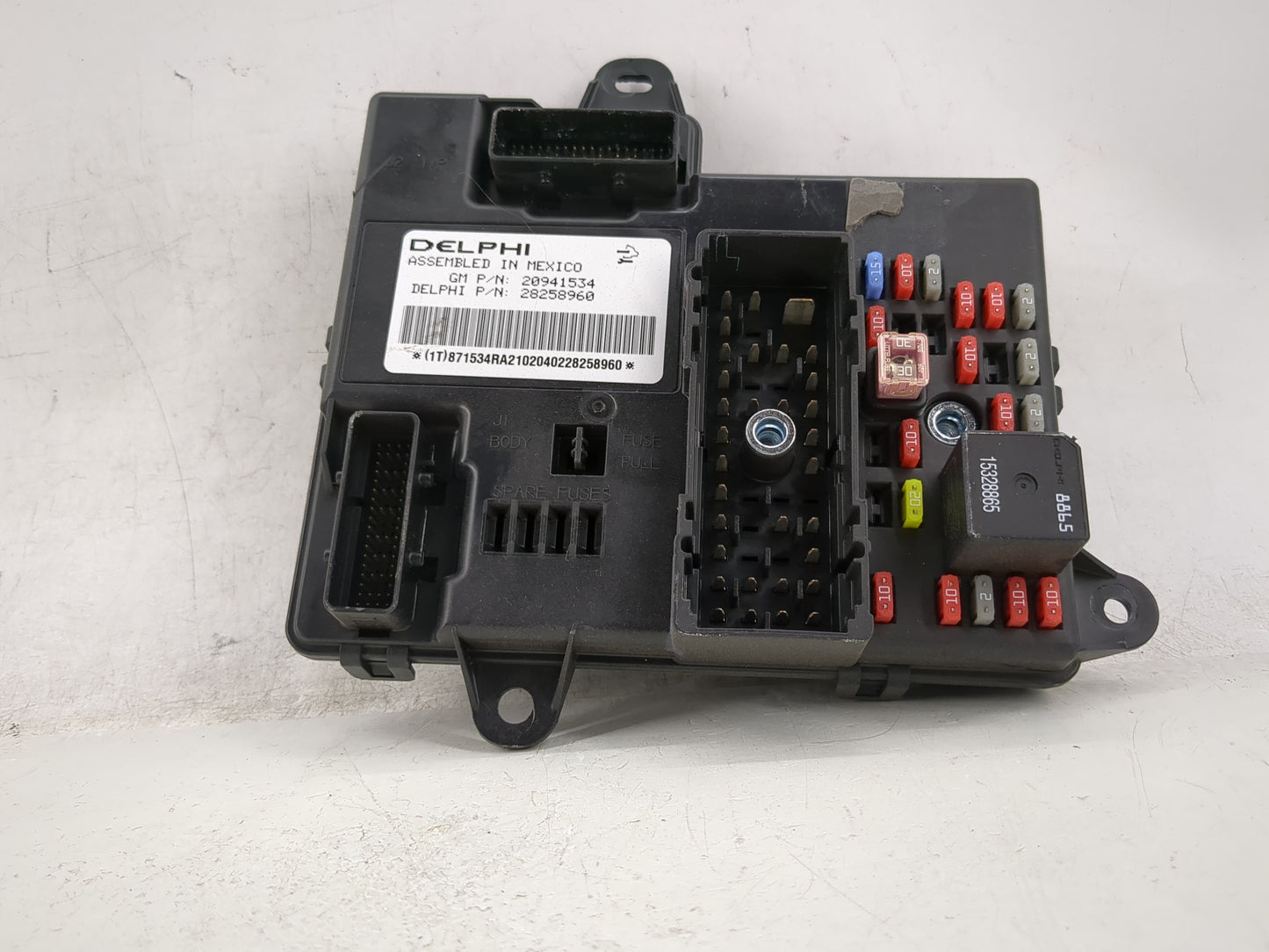 2010-2012 Chevrolet Malibu Body Control Module Bcm Inner Cabin Fuse Box - Oemusedautoparts1.com