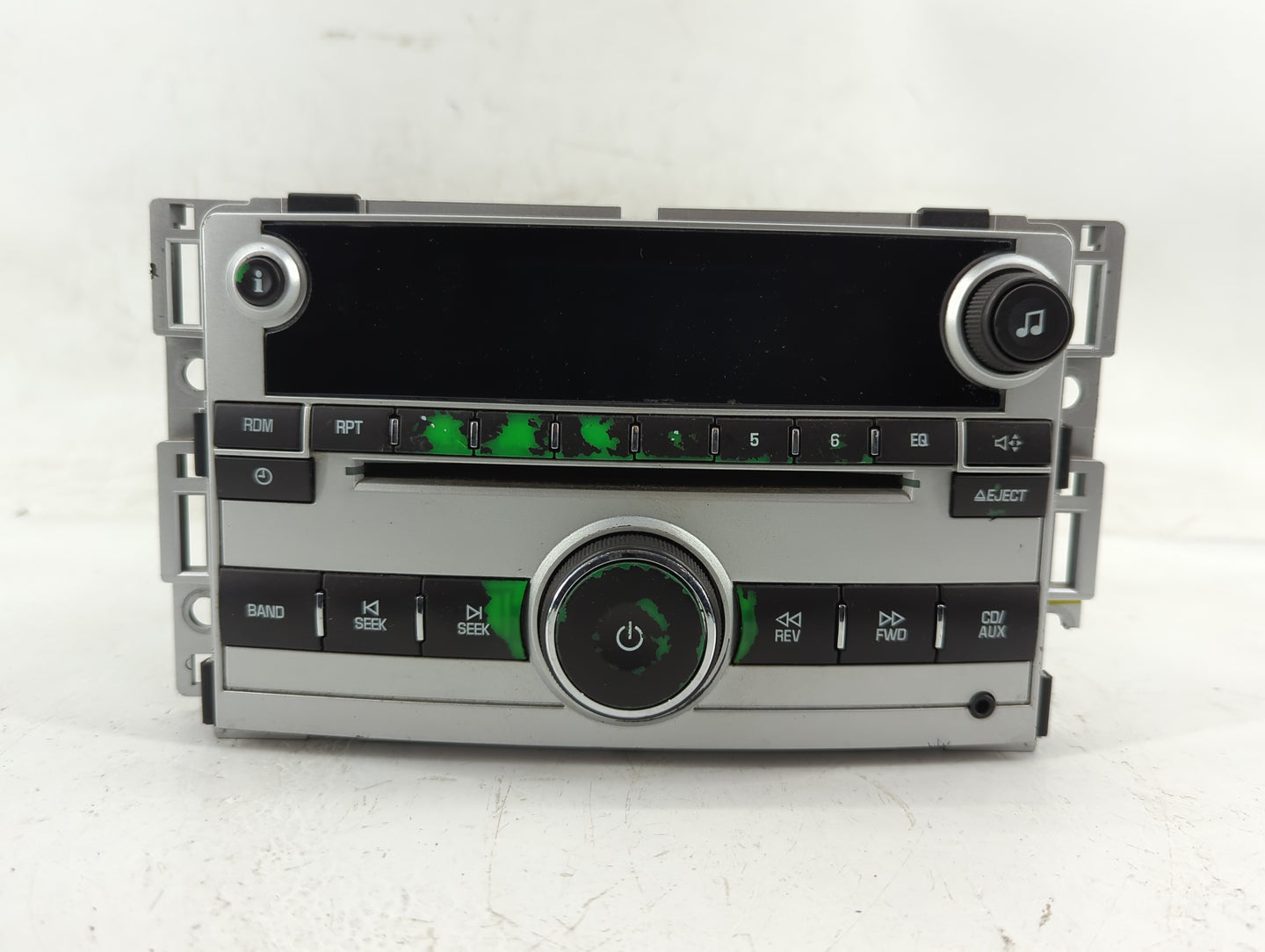 2009-2012 Chevrolet Malibu Radio AM FM Cd Player Receiver Replacement Fits Fits 2009 2010 2011 2012 OEM Used Auto Parts - Oe