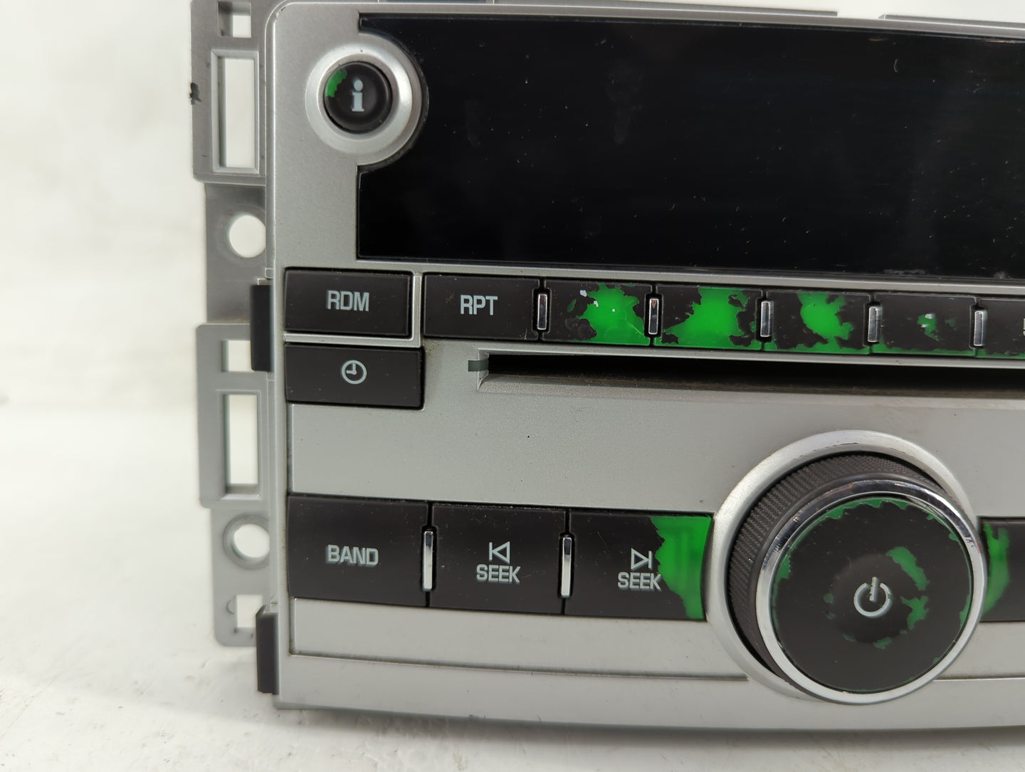 2009-2012 Chevrolet Malibu Radio AM FM Cd Player Receiver Replacement Fits Fits 2009 2010 2011 2012 OEM Used Auto Parts - Oe