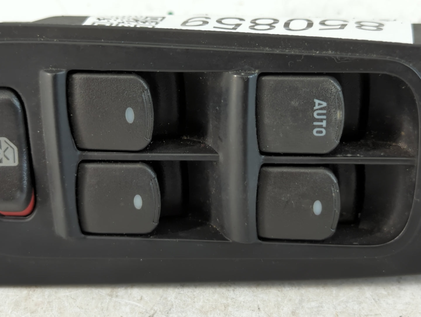 2010-2011 Chevrolet Malibu Master Power Window Switch Replacement Driver Side Left P/N:20607220 Fits Fits 2010 2011 OEM Used