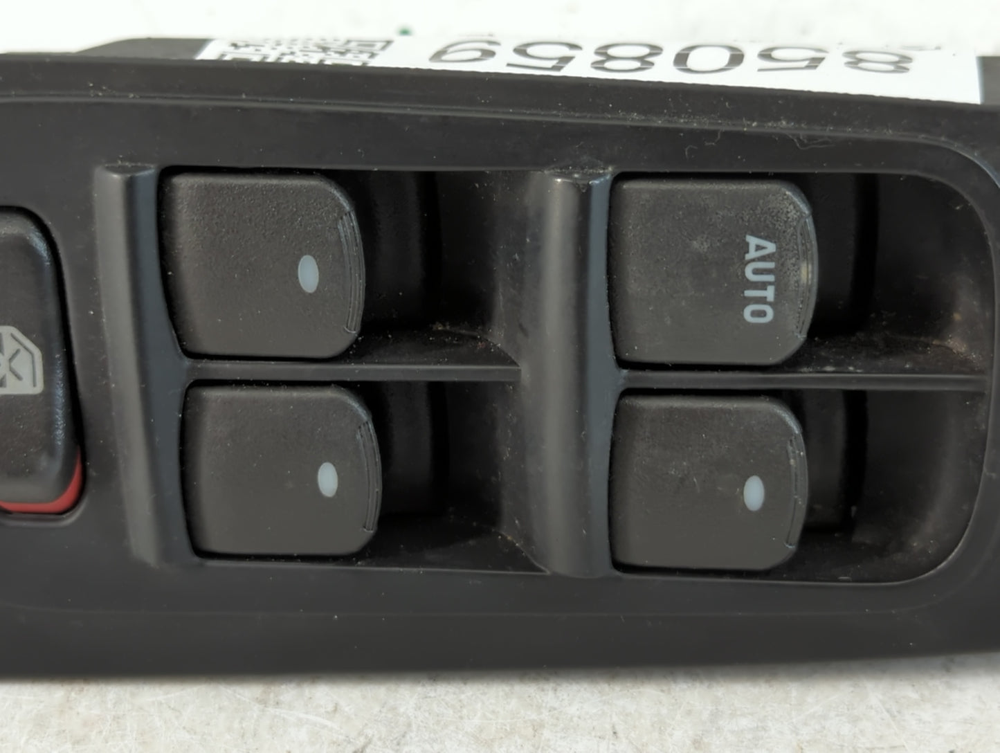 2010-2011 Chevrolet Malibu Master Power Window Switch Replacement Driver Side Left P/N:20607220 Fits Fits 2010 2011 OEM Used