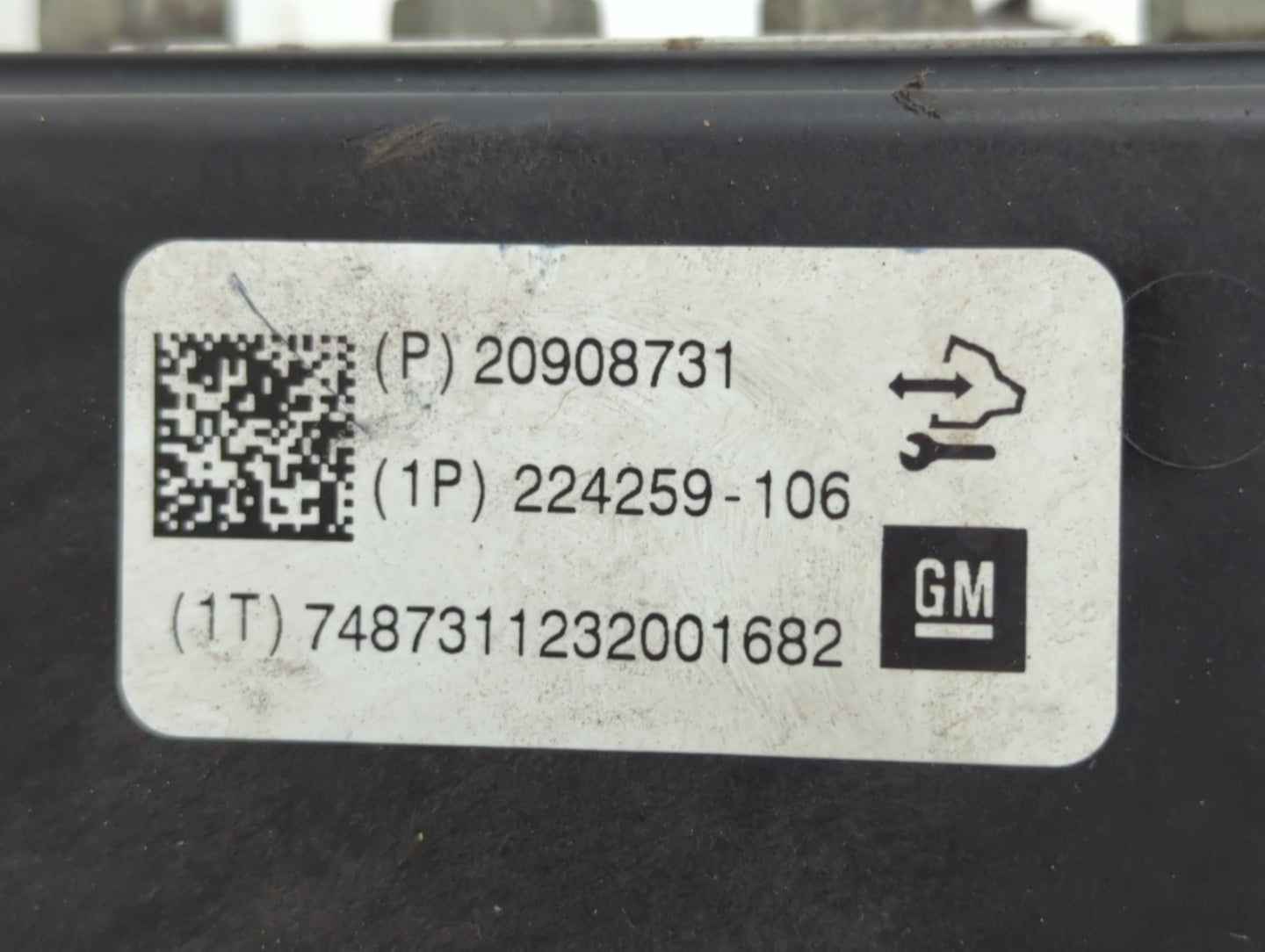 2011 Chevrolet Malibu ABS Pump Control Module Replacement P/N:224259-106 20908731 Fits OEM Used Auto Parts - Oemusedautopart