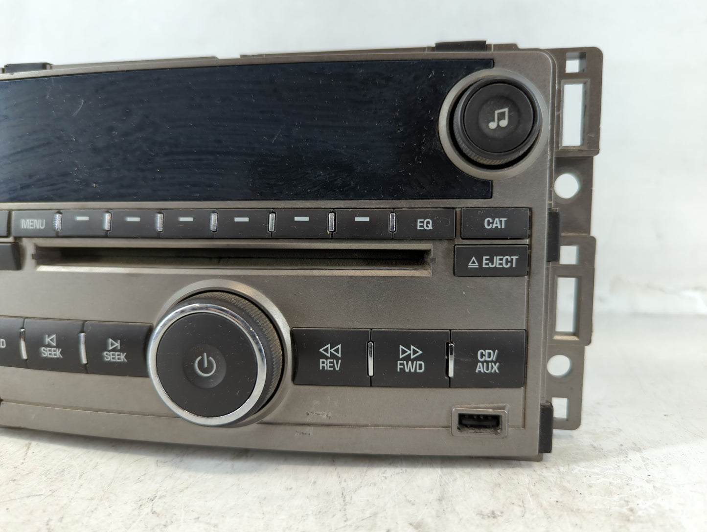2009-2012 Chevrolet Malibu Radio AM FM Cd Player Receiver Replacement P/N:CC JG20E0GD Fits Fits 2009 2010 2011 2012 OEM Used