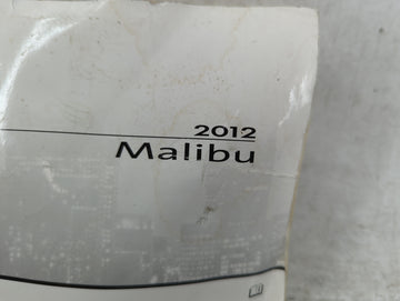 2011 Chevrolet Malibu Owners Manual Book Guide OEM Used Auto Parts