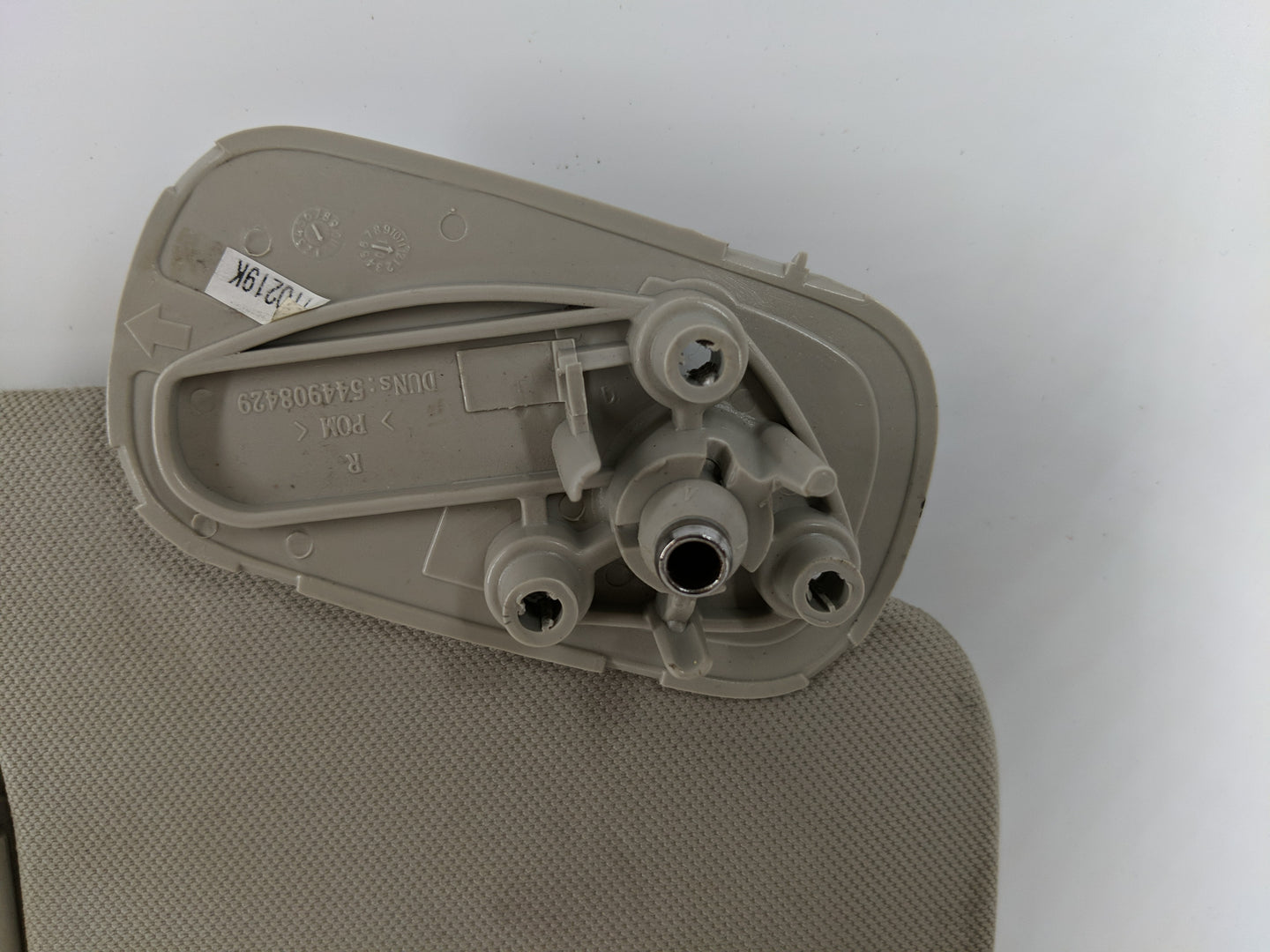 2007-2013 Chevrolet Silverado 1500 Sun Visor Shade Replacement Passenger Right Mirror Fits OEM Used Auto Parts - Oemusedauto