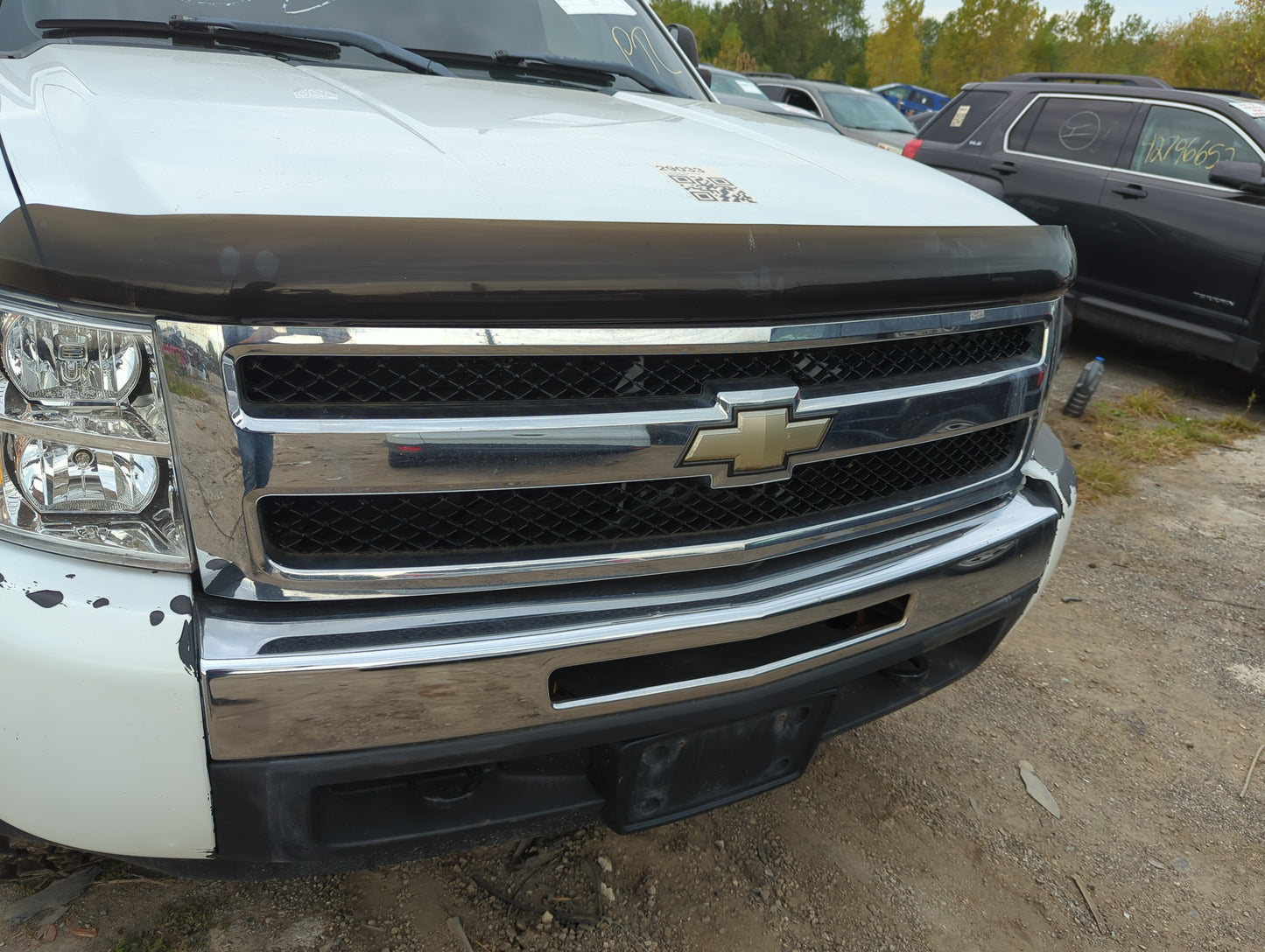 2010-2011 Chevrolet Silverado 1500 Front Bumper Grille - Oemusedautoparts1.com