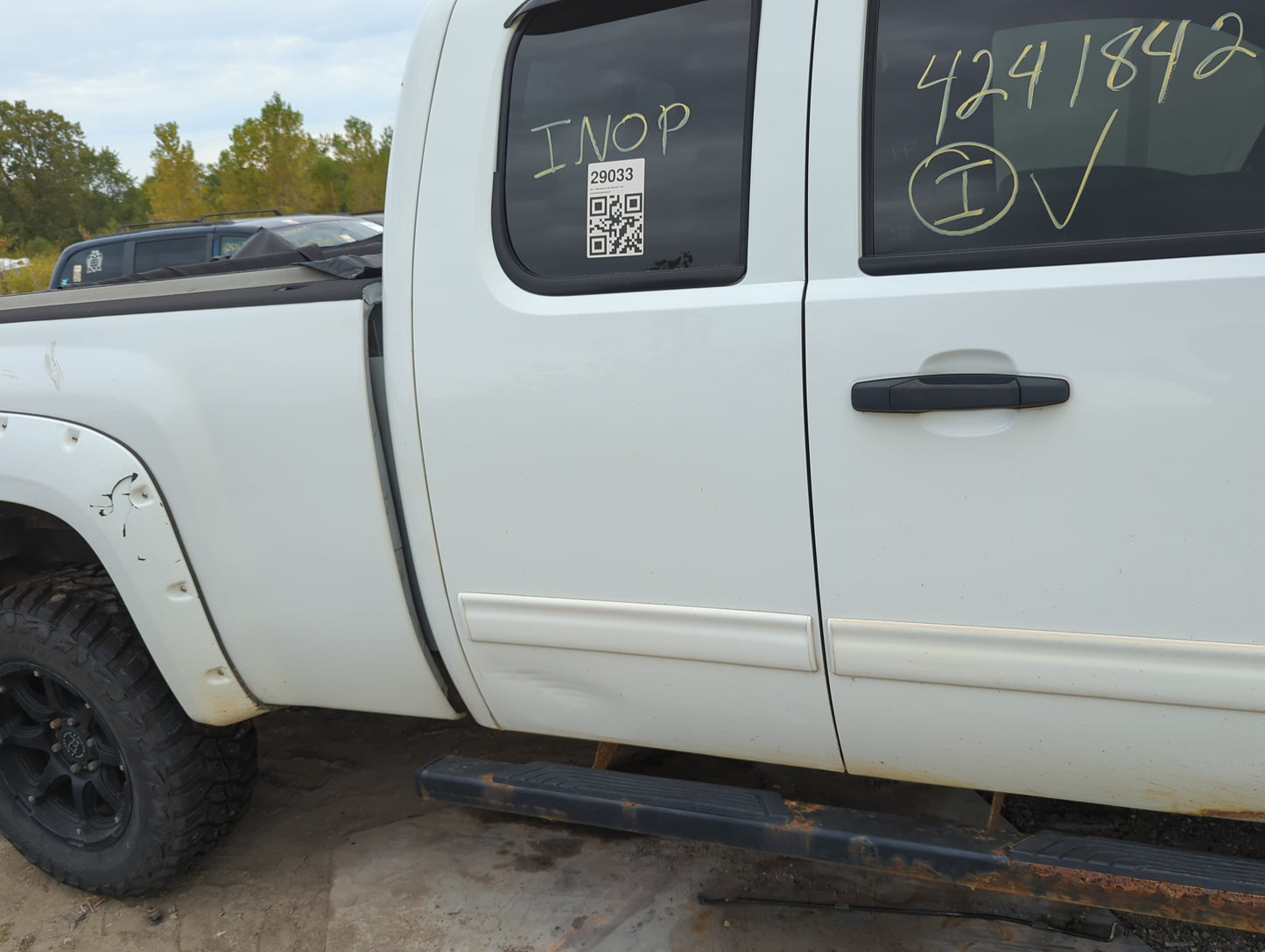 2007-2013 Chevrolet Silverado 1500 Passenger Rear Door Oem - Oemusedautoparts1.com