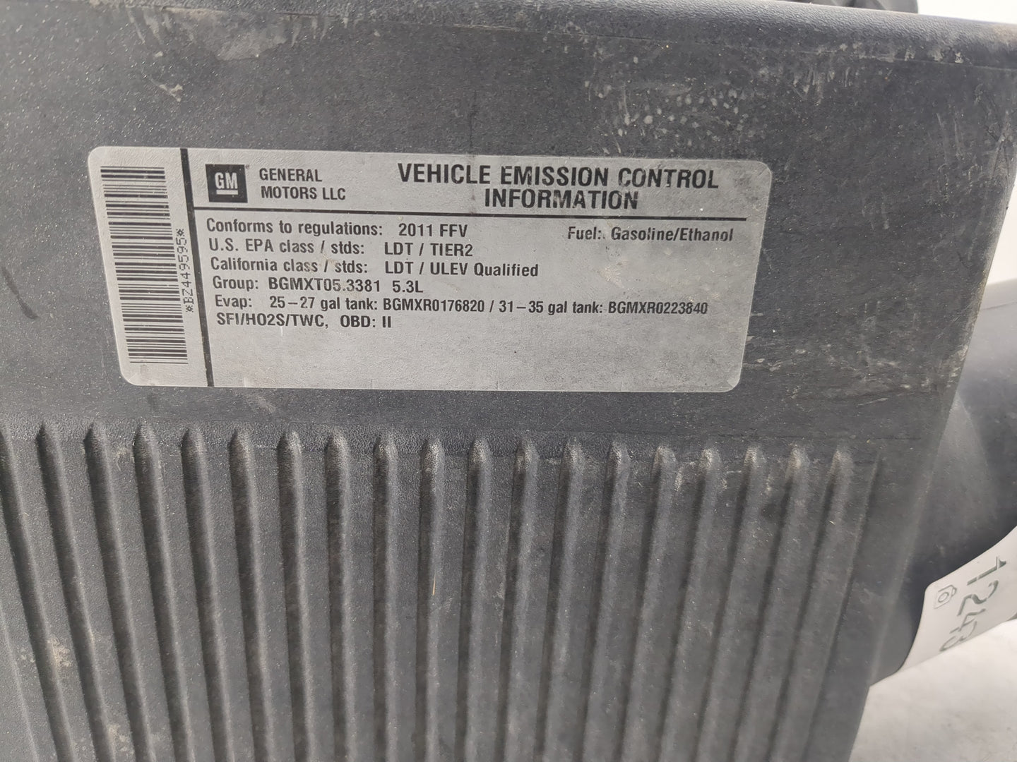 2010-2013 Chevrolet Silverado 1500 Air Cleaner Intake-duct Hose Tube - Oemusedautoparts1.com