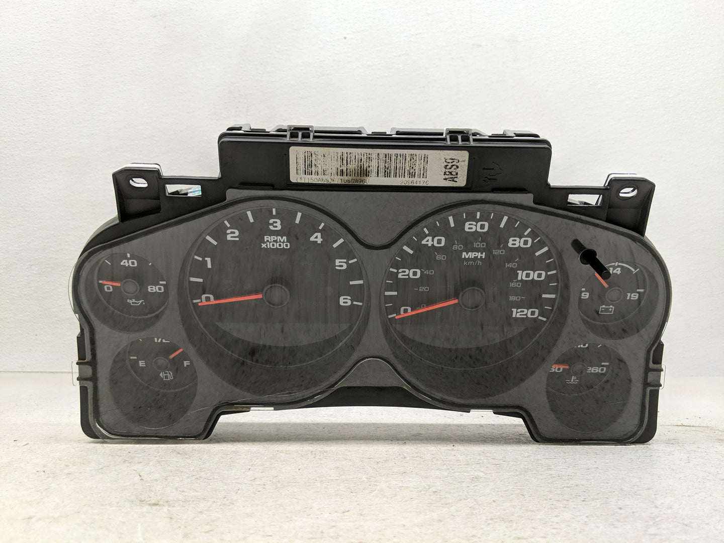 2011-2013 Chevrolet Silverado 1500 Instrument Cluster Speedometer Gauges P/N:28255338 Fits Fits 2011 2012 2013 OEM Used Auto