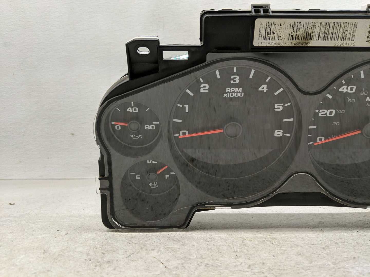 2011-2013 Chevrolet Silverado 1500 Instrument Cluster Speedometer Gauges P/N:28255338 Fits Fits 2011 2012 2013 OEM Used Auto
