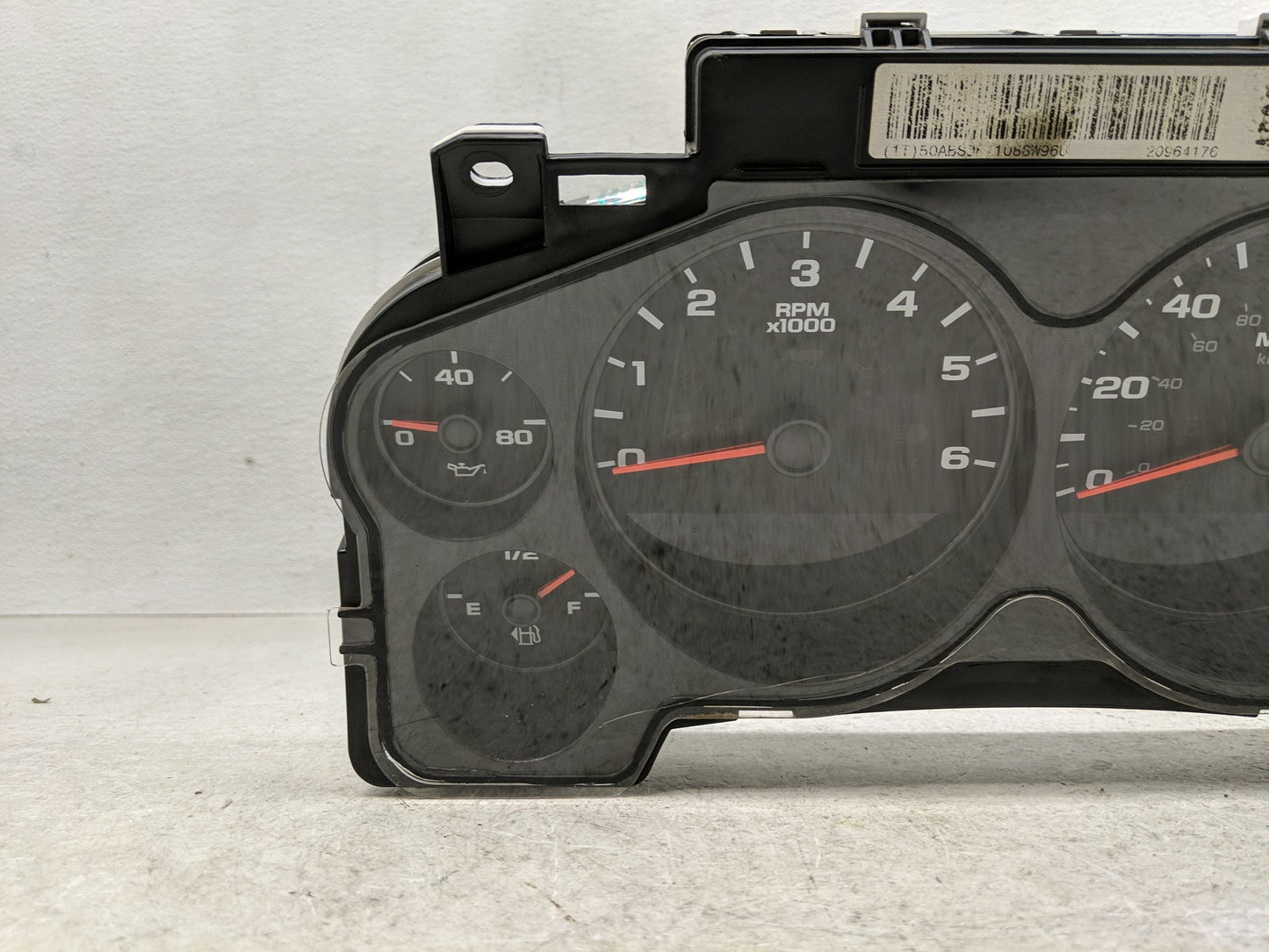 2011-2013 Chevrolet Silverado 1500 Instrument Cluster Speedometer Gauges P/N:28255338 Fits Fits 2011 2012 2013 OEM Used Auto