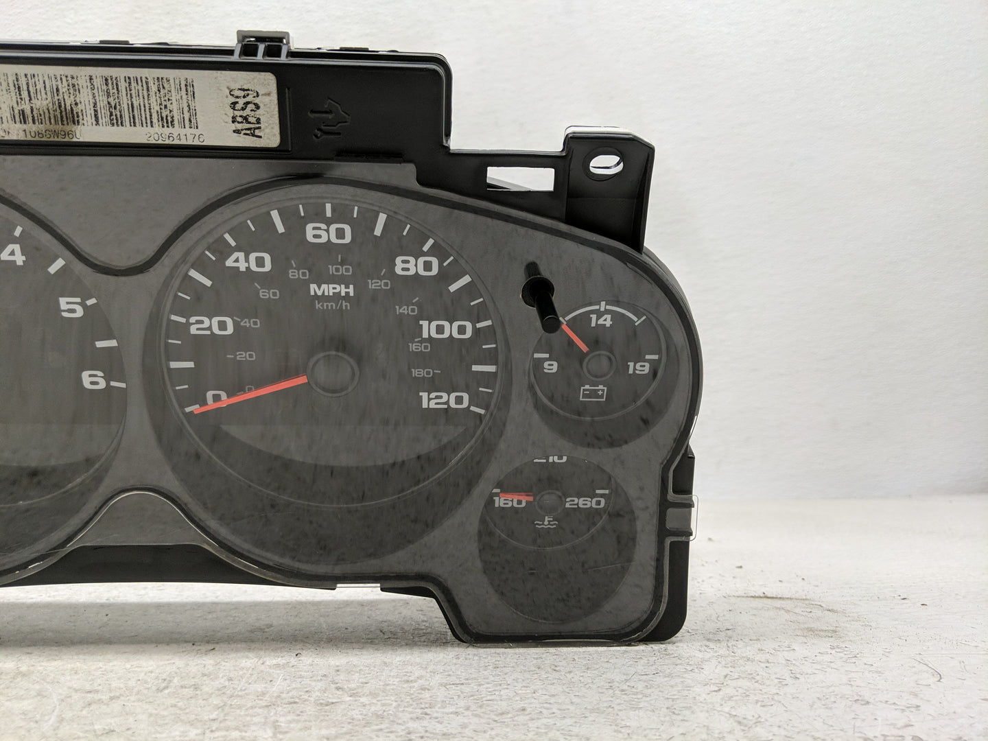 2011-2013 Chevrolet Silverado 1500 Instrument Cluster Speedometer Gauges P/N:28255338 Fits Fits 2011 2012 2013 OEM Used Auto