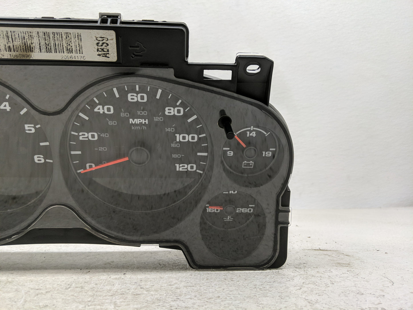 2011-2013 Chevrolet Silverado 1500 Instrument Cluster Speedometer Gauges P/N:28255338 Fits Fits 2011 2012 2013 OEM Used Auto