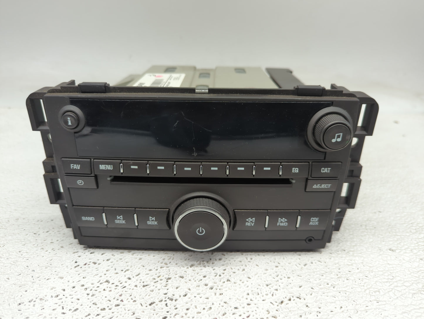 2007-2013 Chevrolet Silverado 1500 Radio AM FM Cd Player Receiver Replacement P/N:20934592 Fits OEM Used Auto Parts - Oemuse