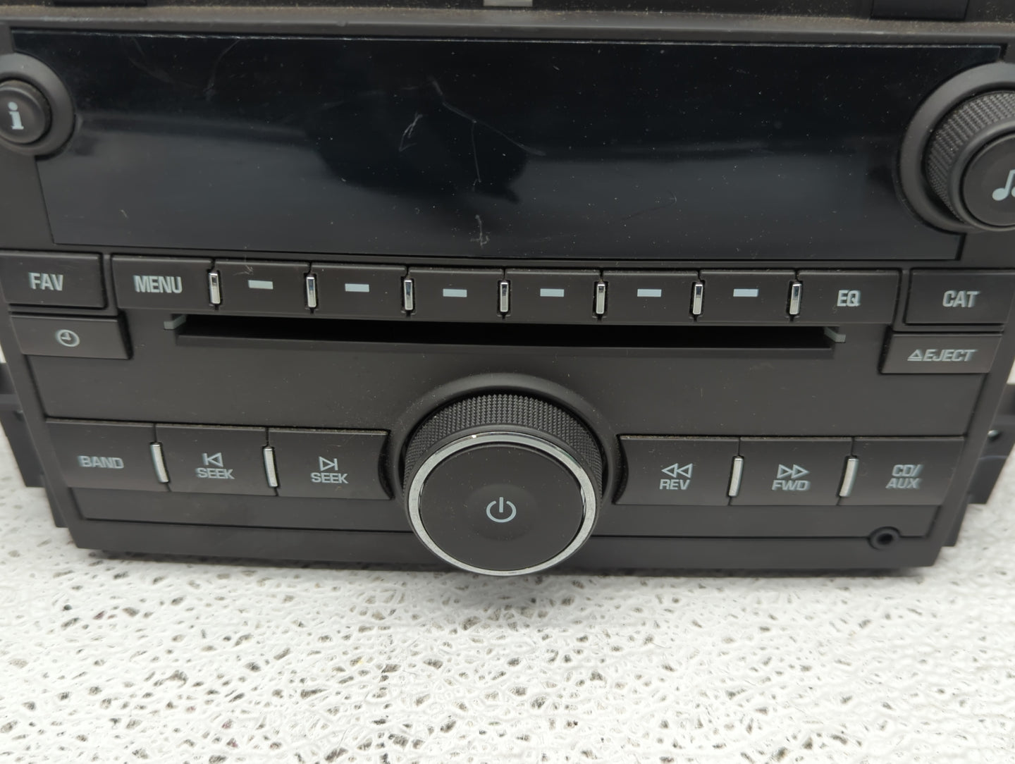 2007-2013 Chevrolet Silverado 1500 Radio AM FM Cd Player Receiver Replacement P/N:20934592 Fits OEM Used Auto Parts - Oemuse