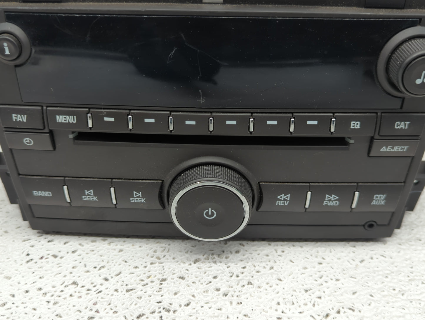 2007-2013 Chevrolet Silverado 1500 Radio AM FM Cd Player Receiver Replacement P/N:20934592 Fits OEM Used Auto Parts - Oemuse