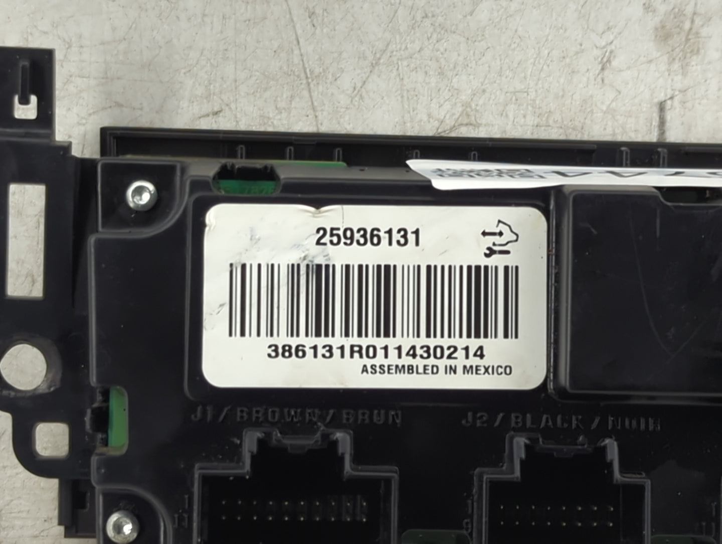 2010-2011 Chevrolet Silverado 1500 Climate Control Module Temperature AC/Heater Replacement P/N:25936131 Fits Fits 2010 2011