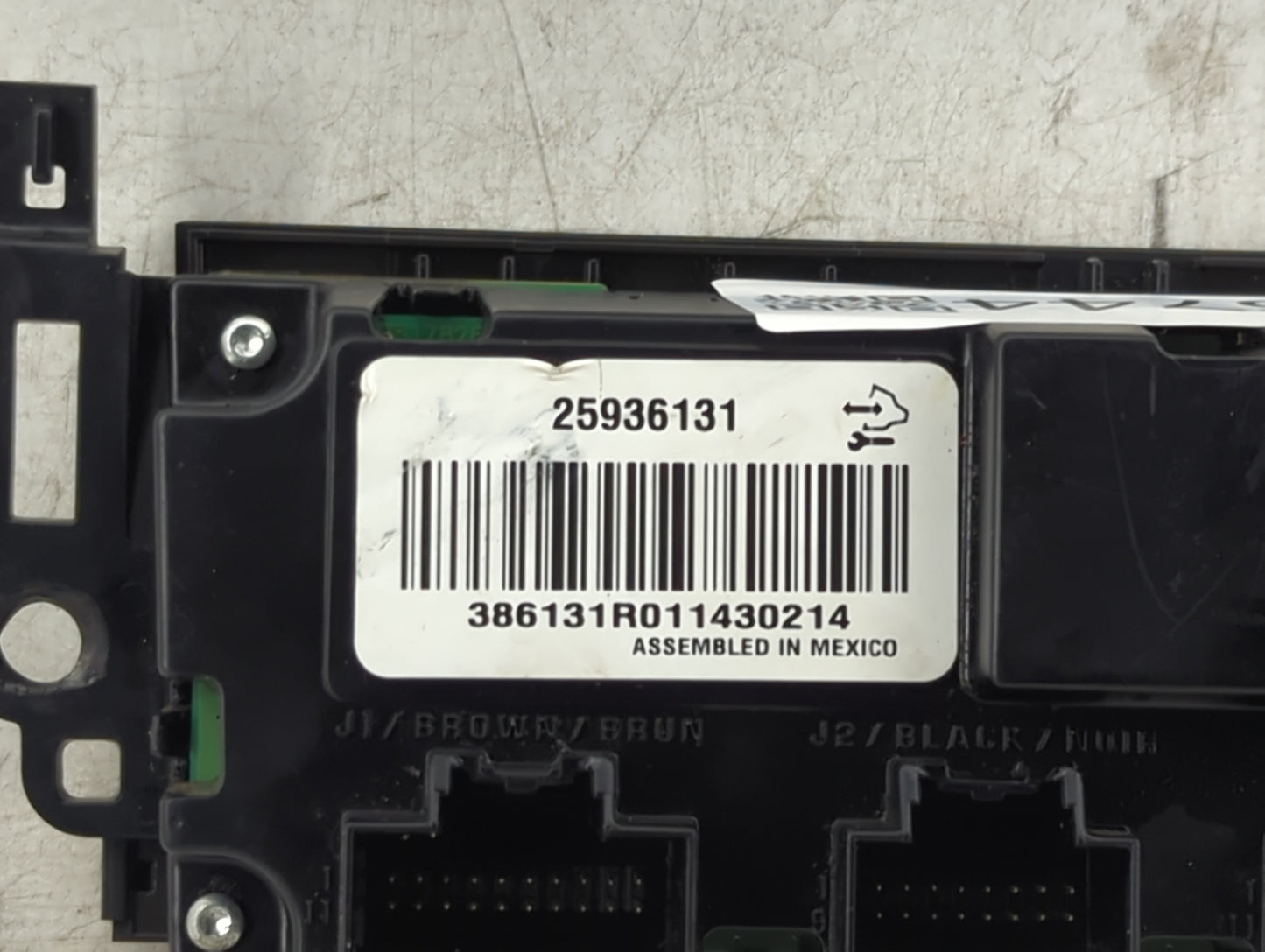 2010-2011 Chevrolet Silverado 1500 Climate Control Module Temperature AC/Heater Replacement P/N:25936131 Fits Fits 2010 2011