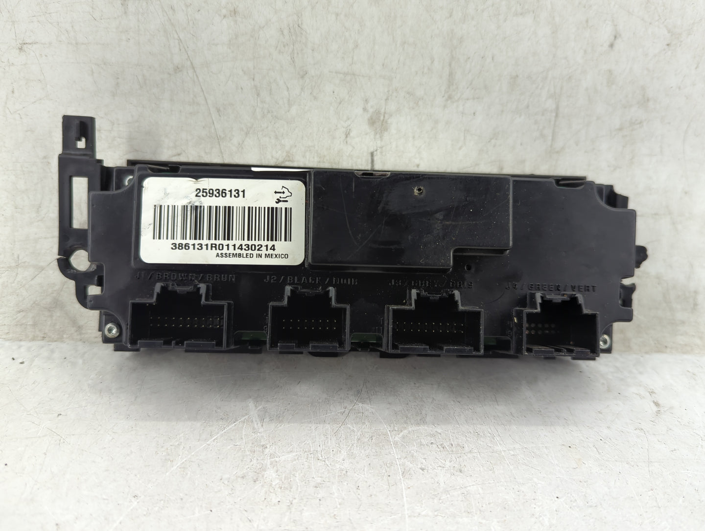 2010-2011 Chevrolet Silverado 1500 Climate Control Module Temperature AC/Heater Replacement P/N:25936131 Fits Fits 2010 2011