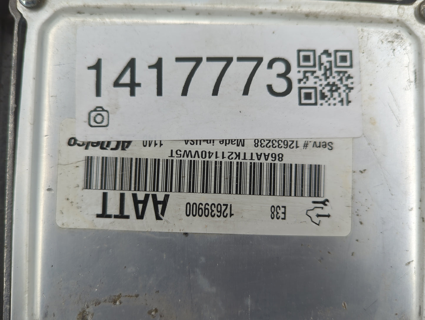 2010-2013 Chevrolet Silverado 1500 PCM Engine Control Computer ECU ECM PCU OEM P/N:12639900 Fits OEM Used Auto Parts - Oemus