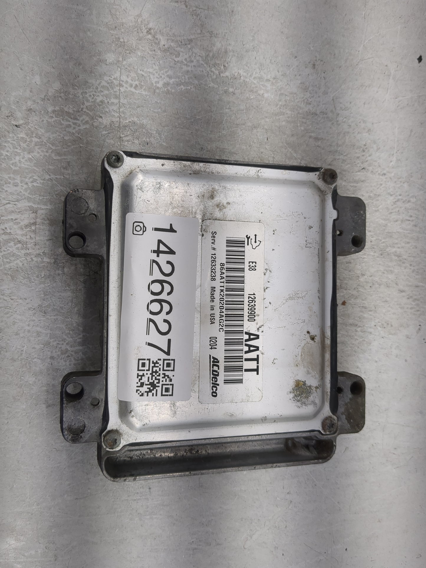 2010-2013 Chevrolet Silverado 1500 PCM Engine Control Computer ECU ECM PCU OEM P/N:12639900 Fits OEM Used Auto Parts - Oemus