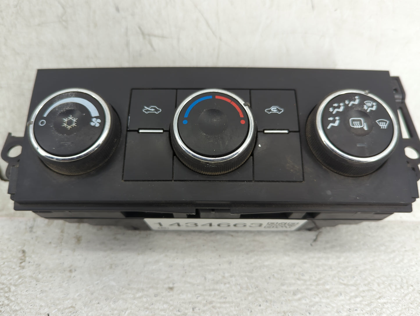 2010-2011 Chevrolet Silverado 1500 Climate Control Module Temperature AC/Heater Replacement P/N:20887816 Fits Fits 2010 2011