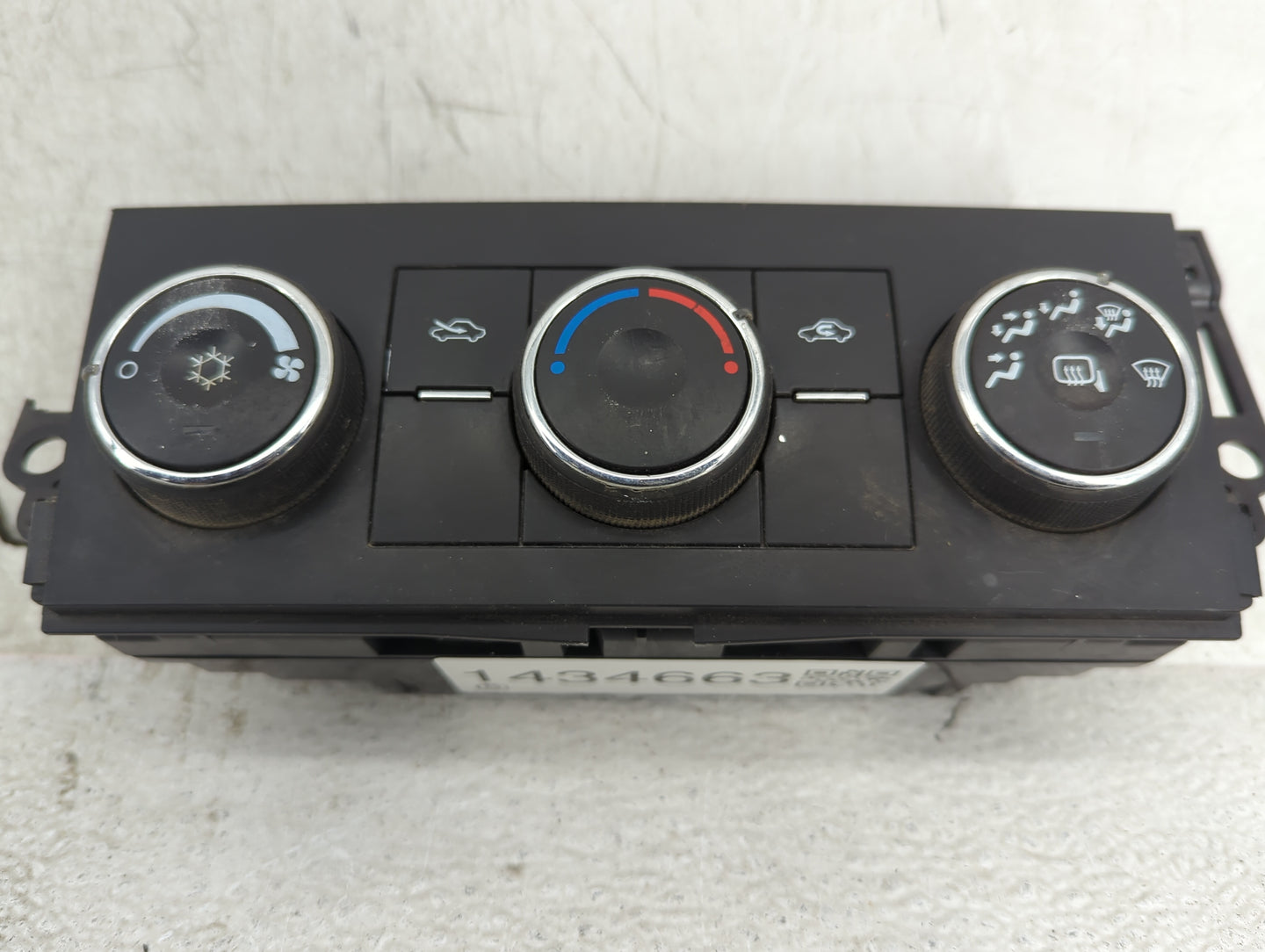 2010-2011 Chevrolet Silverado 1500 Climate Control Module Temperature AC/Heater Replacement P/N:20887816 Fits Fits 2010 2011