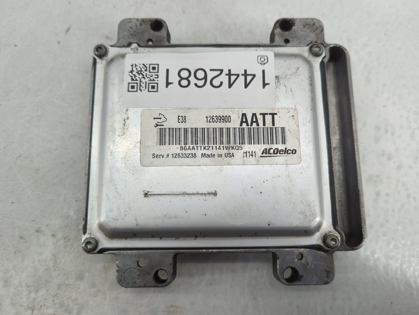 2010-2013 Chevrolet Silverado 1500 PCM Engine Control Computer ECU ECM PCU OEM P/N:12639900 12633238 Fits OEM Used Auto Part