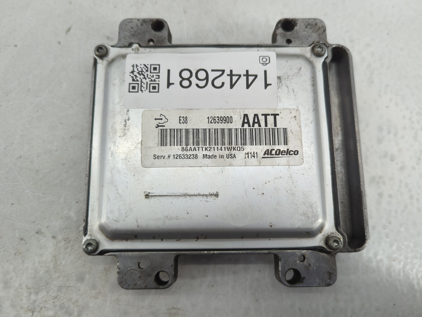2010-2013 Chevrolet Silverado 1500 PCM Engine Control Computer ECU ECM PCU OEM P/N:12639900 12633238 Fits OEM Used Auto Part