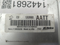 2010-2013 Chevrolet Silverado 1500 PCM Engine Control Computer ECU ECM PCU OEM P/N:12639900 12633238 Fits OEM Used Auto Part