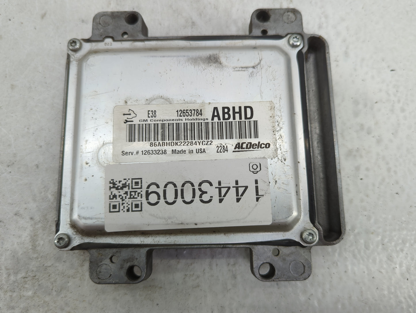 2010-2013 Chevrolet Silverado 1500 PCM Engine Control Computer ECU ECM PCU OEM P/N:12653784 12633238 Fits OEM Used Auto Part