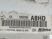 2010-2013 Chevrolet Silverado 1500 PCM Engine Control Computer ECU ECM PCU OEM P/N:12653784 12633238 Fits OEM Used Auto Part