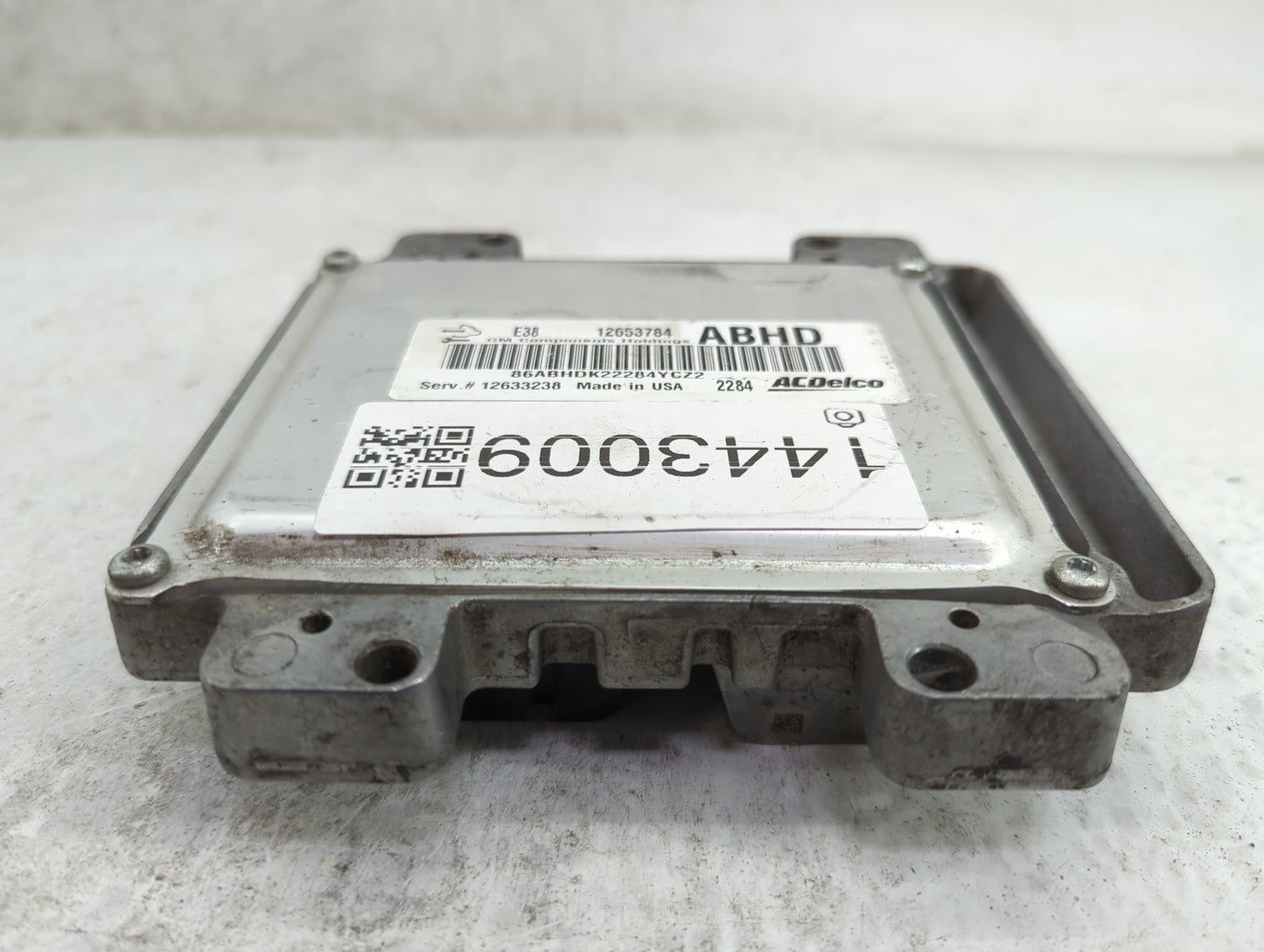 2010-2013 Chevrolet Silverado 1500 PCM Engine Control Computer ECU ECM PCU OEM P/N:12653784 12633238 Fits OEM Used Auto Part