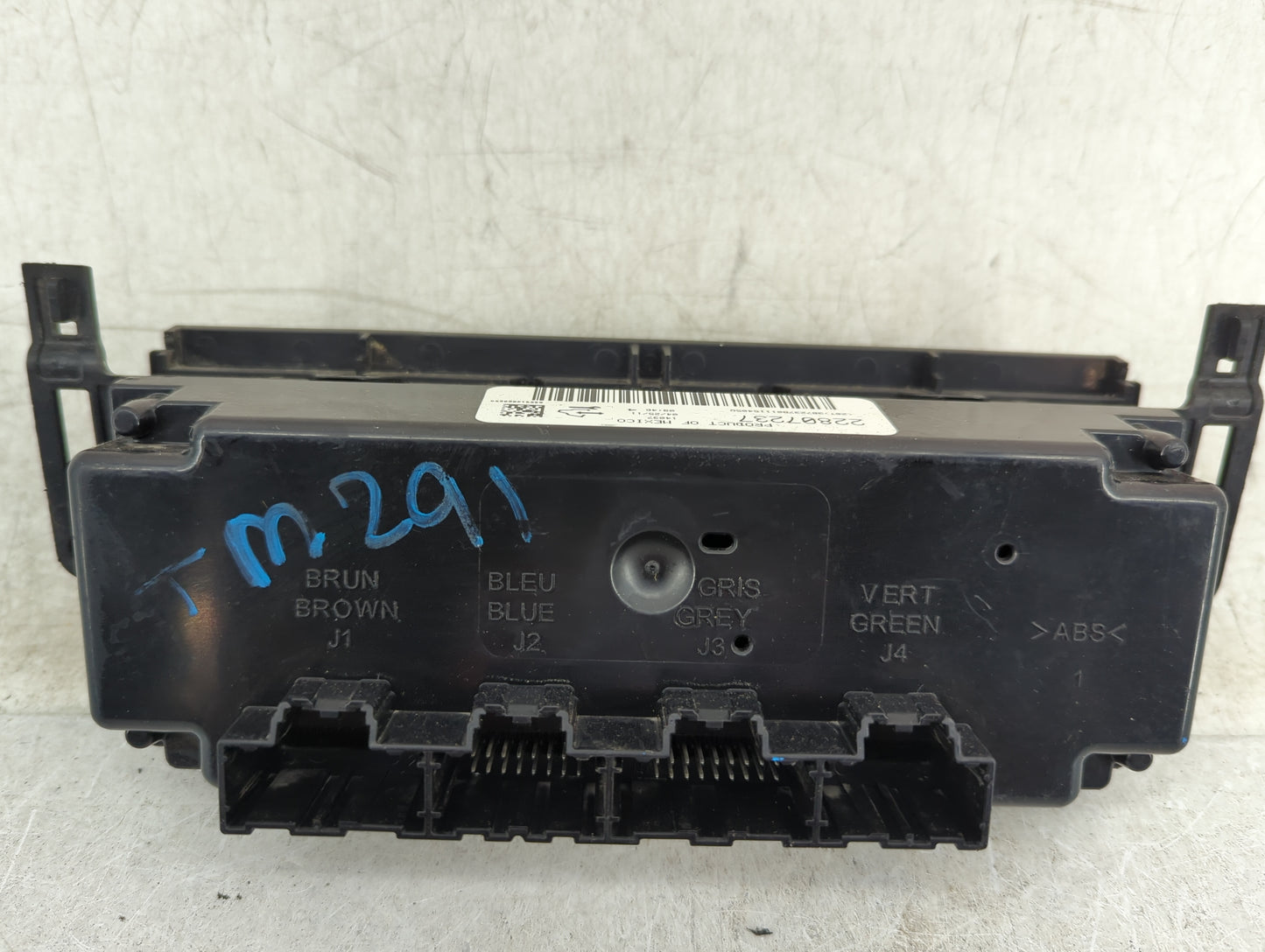 2010-2011 Chevrolet Silverado 1500 Climate Control Module Temperature AC/Heater Replacement P/N:22807237 Fits Fits 2010 2011