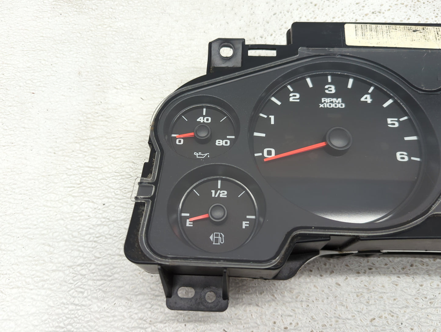 2008-2013 Chevrolet Silverado 1500 Instrument Cluster Speedometer Gauges P/N:25533801159HSCV 6031615 Miles: Fits OEM Used Au