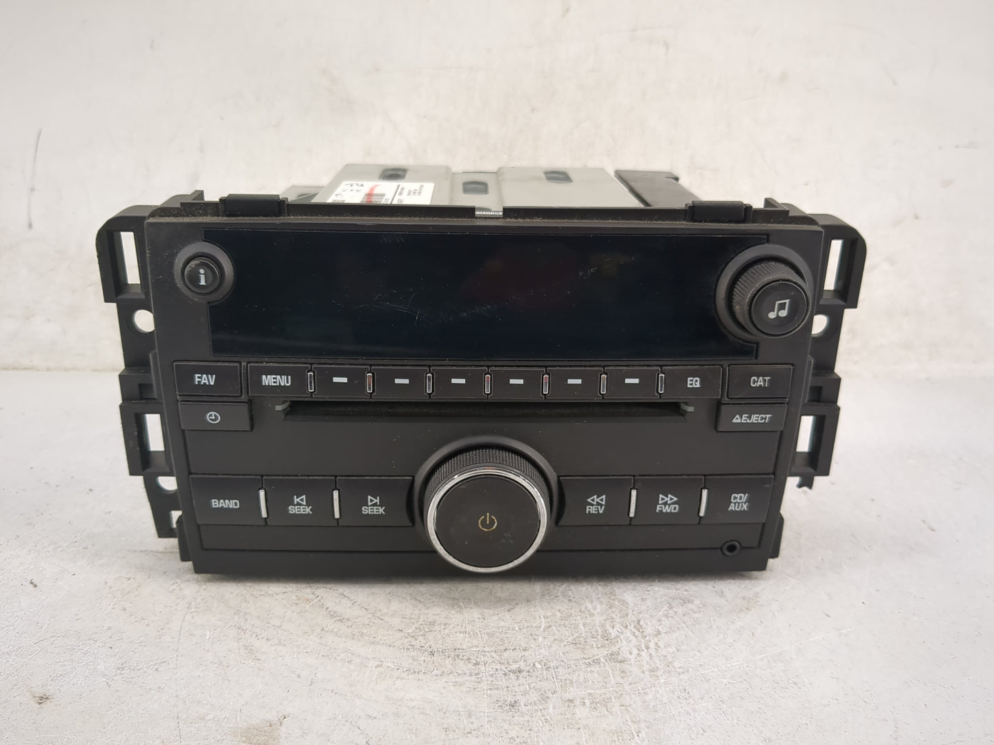 2010-2013 Chevrolet Silverado 1500 Radio AM FM Cd Player Receiver Replacement P/N:20934593 28256335 Fits OEM Used Auto Parts