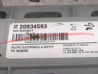 2010-2013 Chevrolet Silverado 1500 Radio AM FM Cd Player Receiver Replacement P/N:20934593 28256335 Fits OEM Used Auto Parts