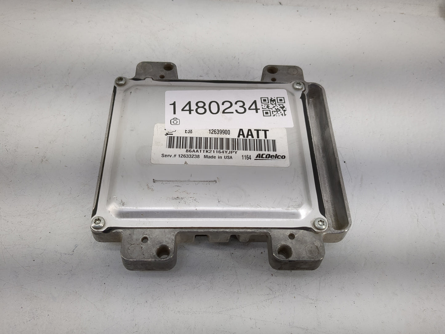 2010-2013 Chevrolet Silverado 1500 PCM Engine Control Computer ECU ECM PCU OEM P/N:12639900 12633238 Fits OEM Used Auto Part