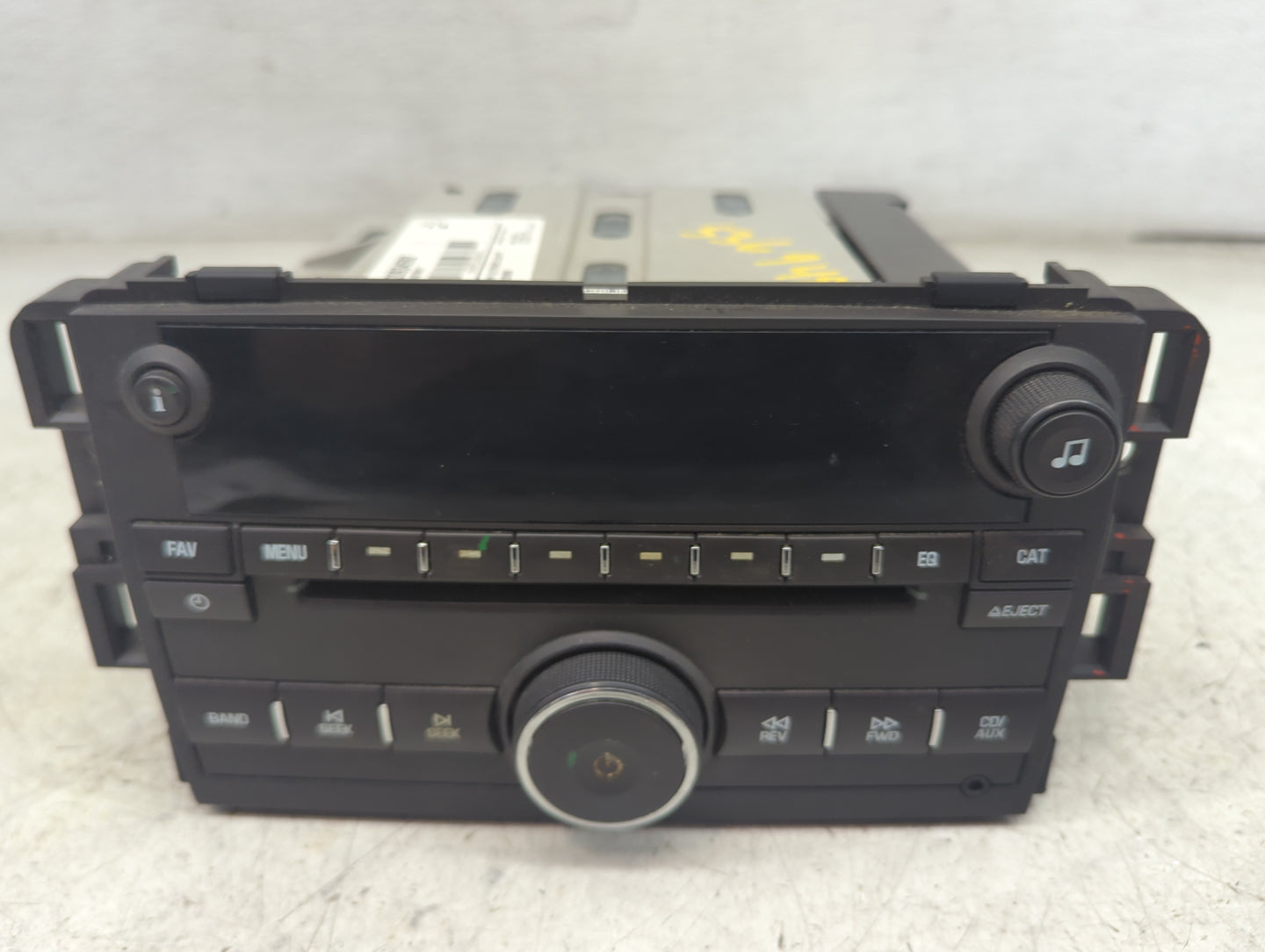 2007-2013 Chevrolet Silverado 1500 Radio AM FM Cd Player Receiver Replacement P/N:20934592 28256325 Fits OEM Used Auto Parts