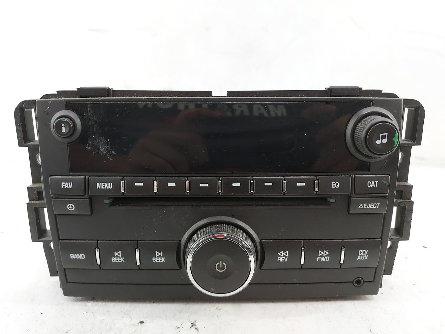 2007-2013 Chevrolet Silverado 1500 Radio AM FM Cd Player Receiver Replacement P/N:20934592 28256325 Fits OEM Used Auto Parts