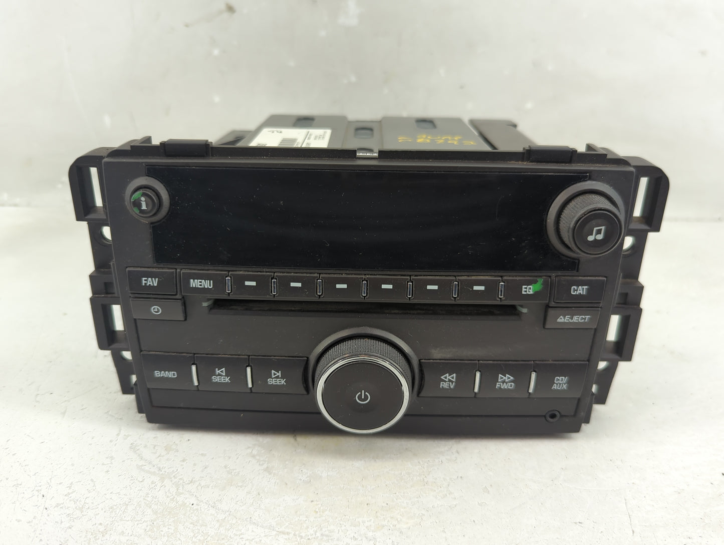 2011 Chevrolet Silverado 1500 Pickup Radio AM FM Cd Player Receiver Replacement P/N:20934592 Fits OEM Used Auto Parts - Oemu