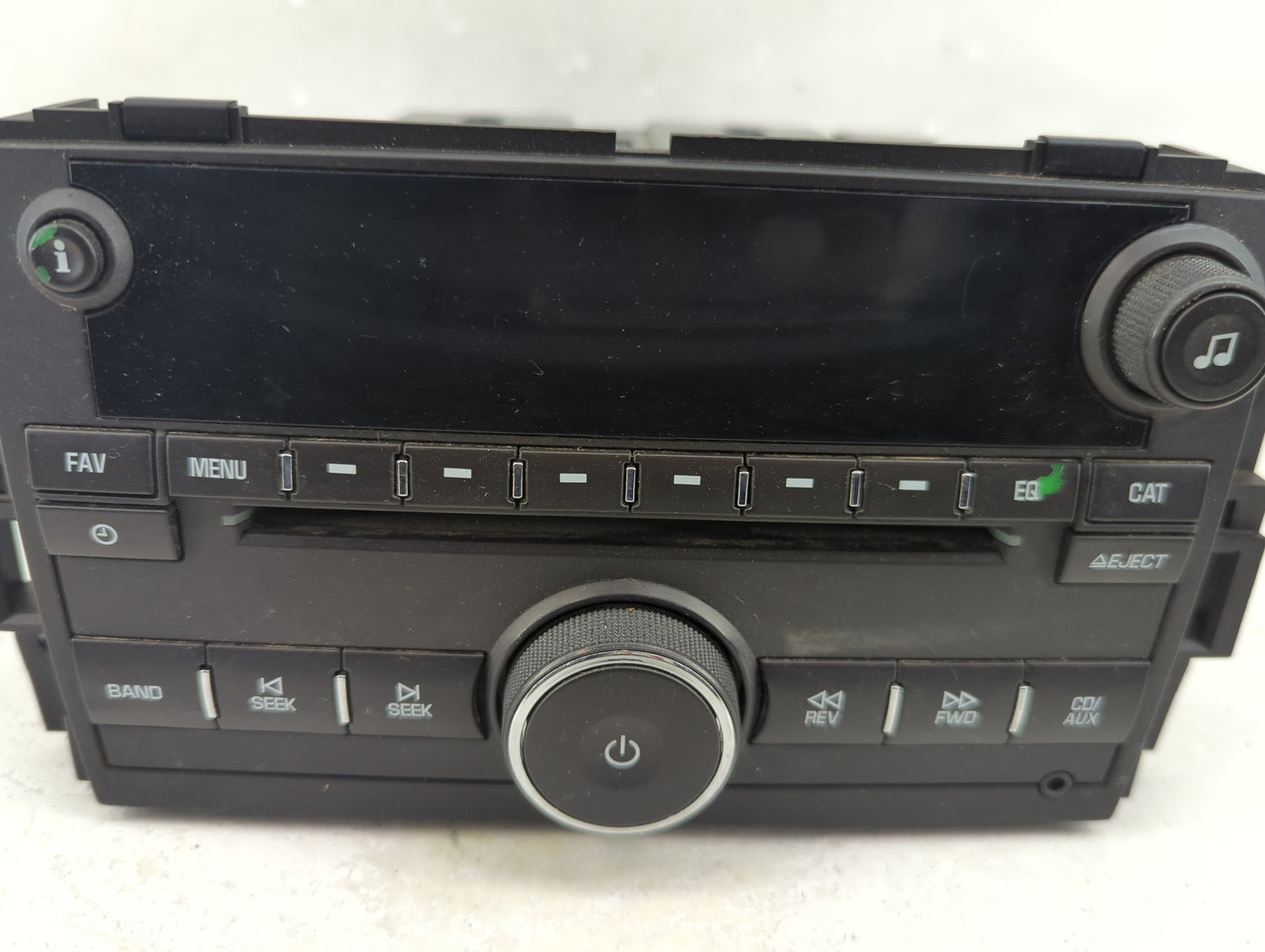 2011 Chevrolet Silverado 1500 Pickup Radio AM FM Cd Player Receiver Replacement P/N:20934592 Fits OEM Used Auto Parts - Oemu