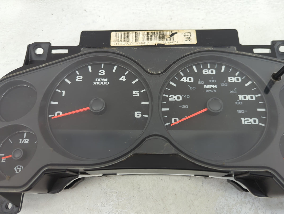 2011 Chevrolet Silverado 1500 Pickup Instrument Cluster Speedometer Gauges P/N:28255336 Miles:178K Fits OEM Used Auto Parts 