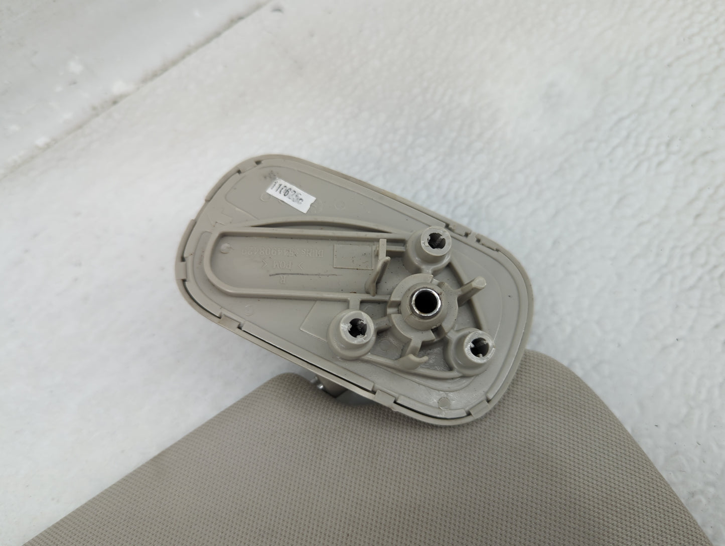 2011 Chevrolet Silverado 1500 Pickup Sun Visor Shade Replacement Passenger Right Mirror Fits OEM Used Auto Parts - Oemusedau