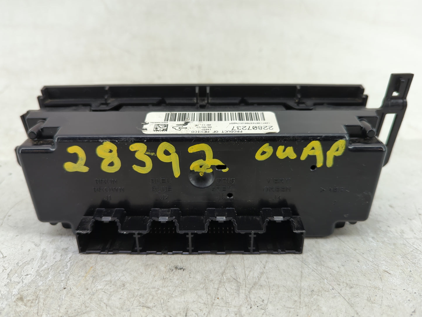 2011 Chevrolet Silverado 1500 Pickup Climate Control Module Temperature AC/Heater Replacement Fits Fits 2010 OEM Used Auto P
