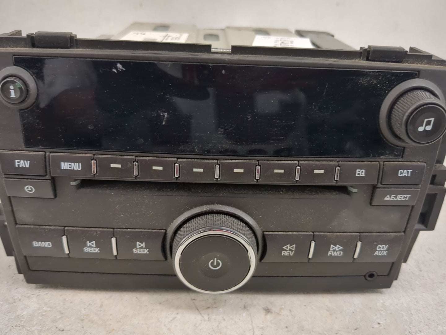 2007-2014 Chevrolet Silverado 2500 Radio AM FM Cd Player Receiver Replacement P/N:20934592 28256325 Fits OEM Used Auto Parts