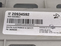 2007-2014 Chevrolet Silverado 2500 Radio AM FM Cd Player Receiver Replacement P/N:20934592 28256325 Fits OEM Used Auto Parts
