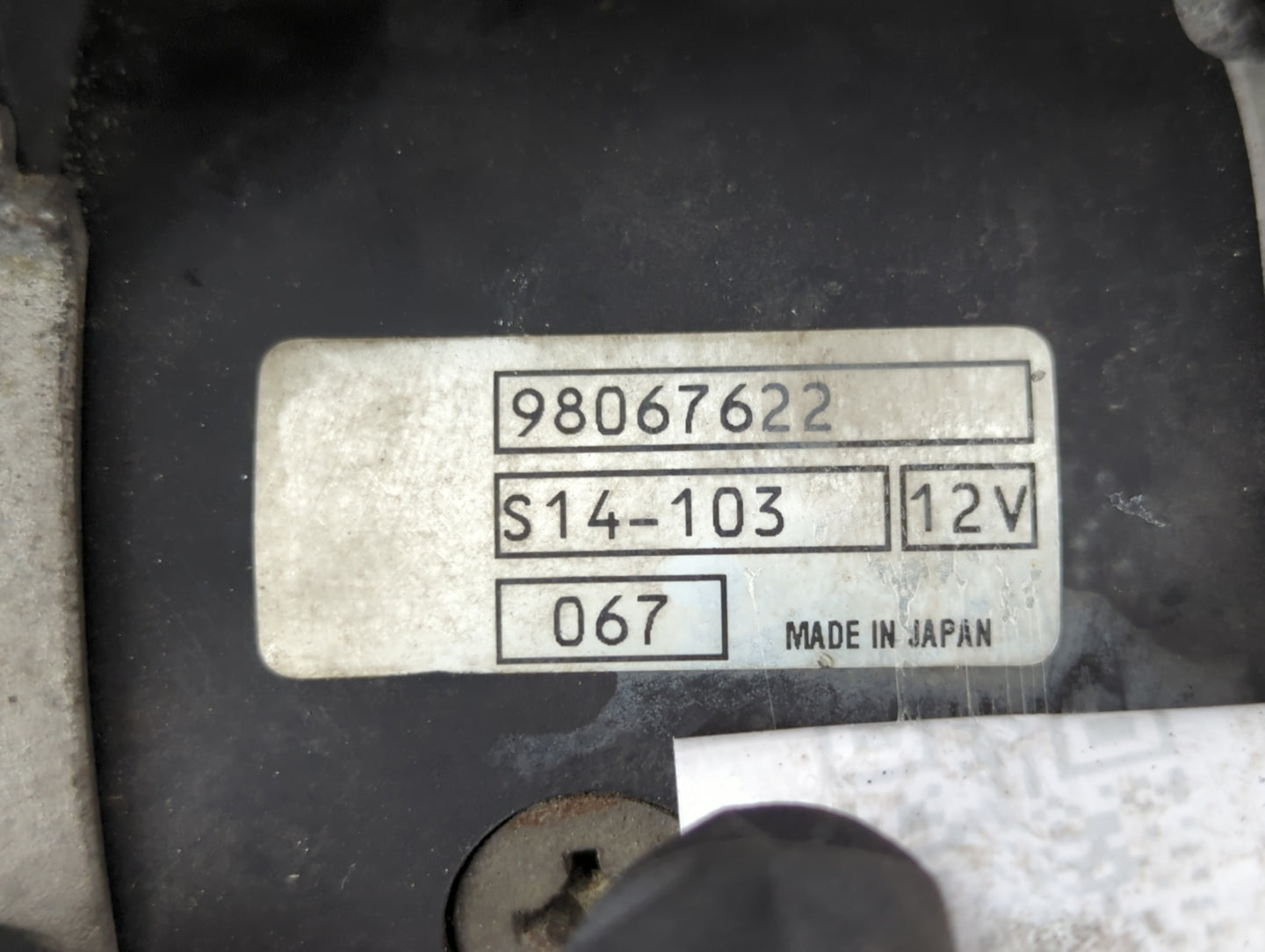 2011-2014 Chevrolet Silverado 2500 Car Starter Motor Solenoid OEM P/N:98067622 Fits Fits 2010 2011 2012 2013 2014 2015 2016 